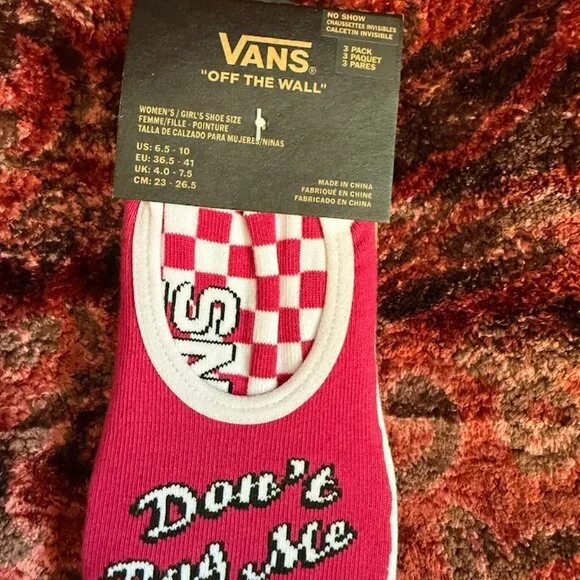 Vans No Show Women's Socks - Picture 2 of 9